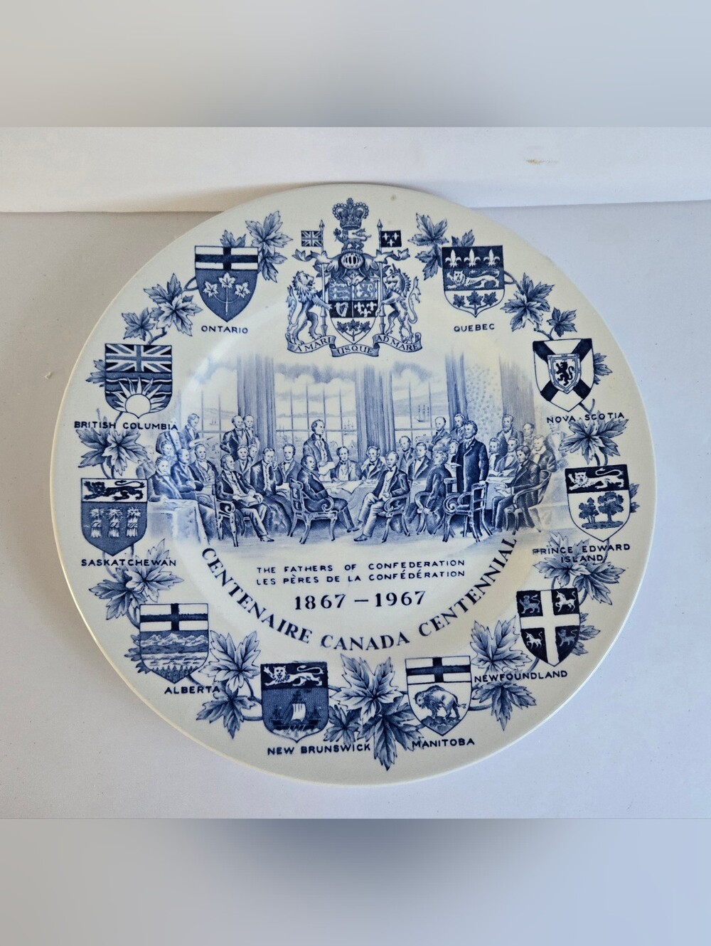 Canada Vintage Souvenir Plate